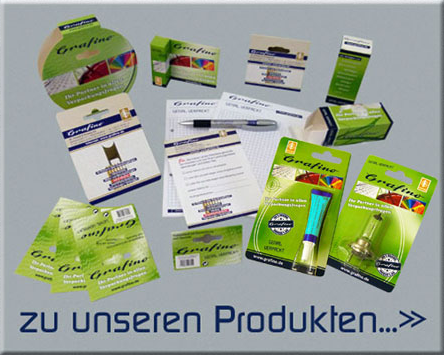 Grafino Produkte Verpackungsbereich